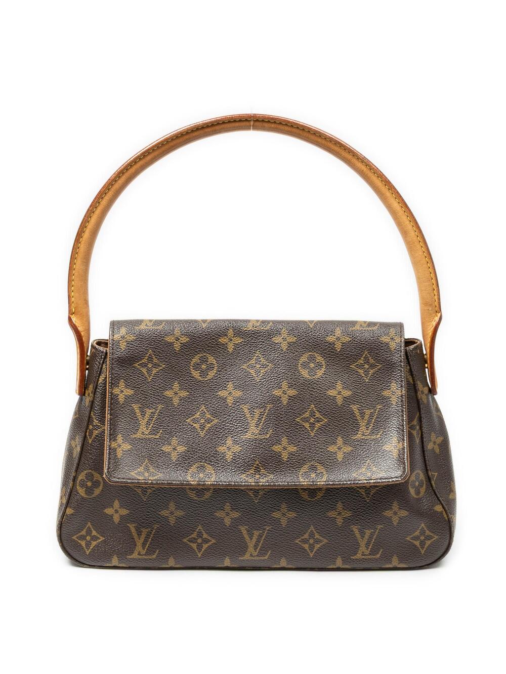 Louis Vuitton Looping Handbag Canvas #376636L11B